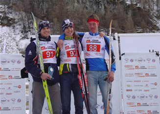 Adrien Mougel, Bastien Poirrier et Pierre Niess
